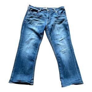 BKE Buckle Salvage Jeans Men's 40 x 30 Mayhem Boot Blue Denim SLVG Los Angeles